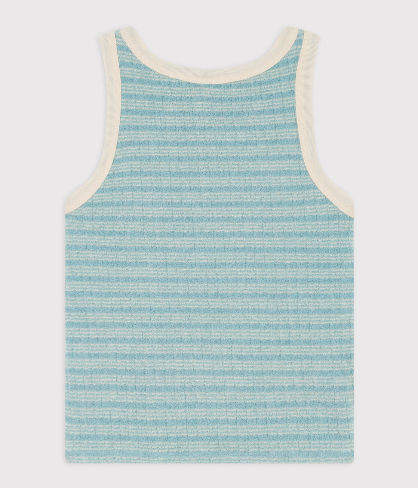 Débardeur en bouclette éponge enfant fille