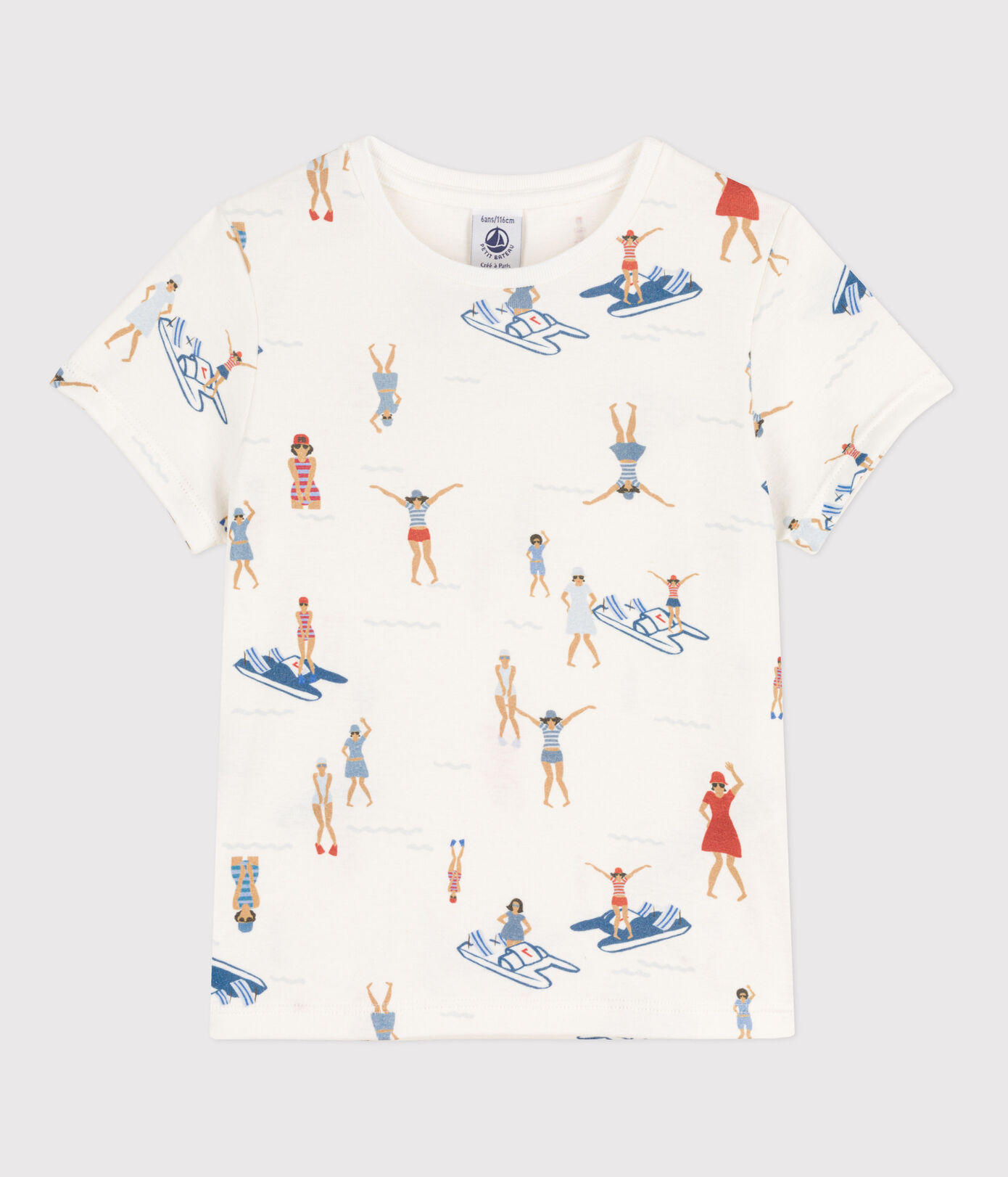 Tee-shirt imprimé manches courtes enfant fille