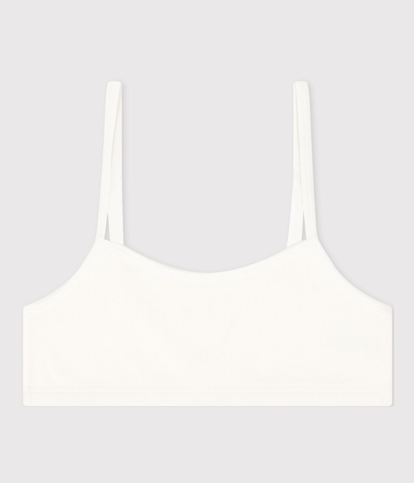 Brassière femme en coton élasthanne