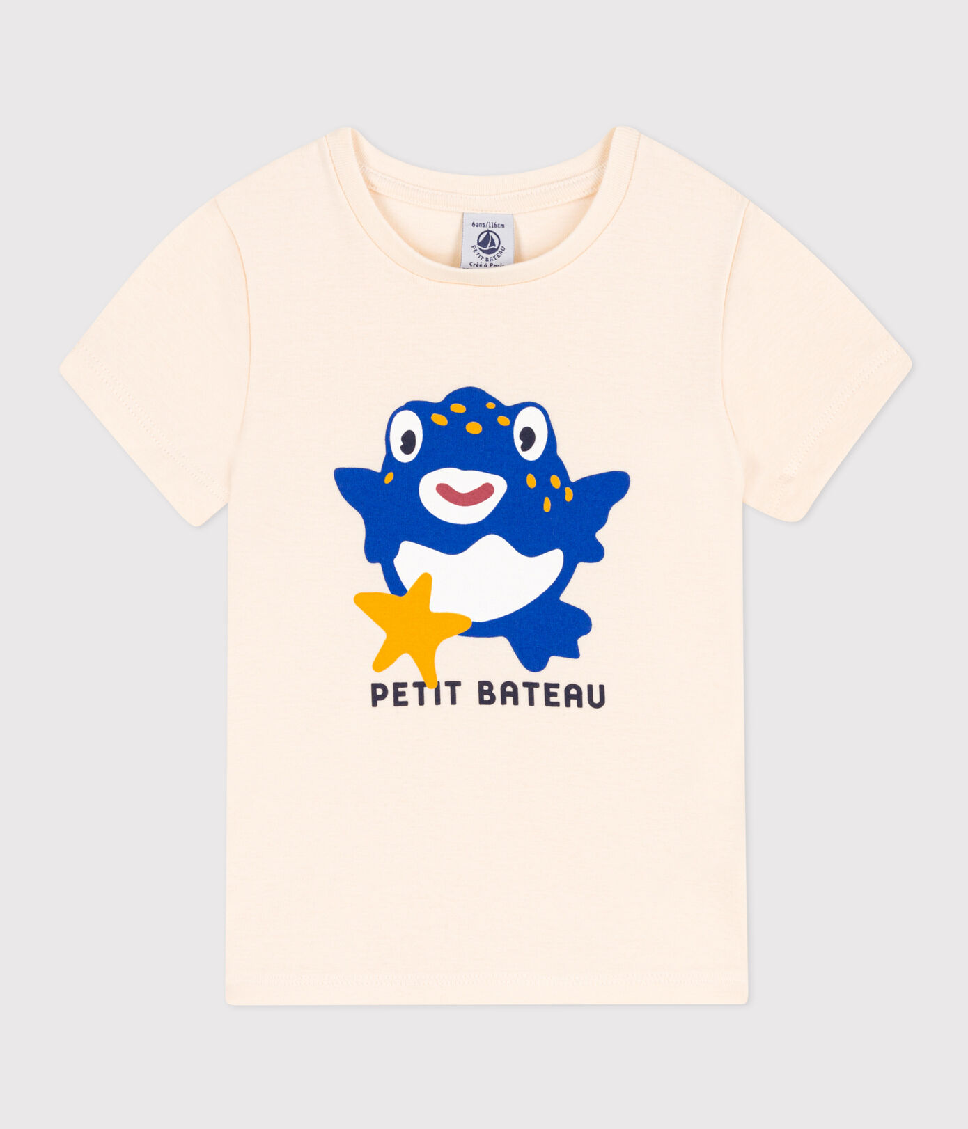 Tee-shirt imprimé en coton enfant fille