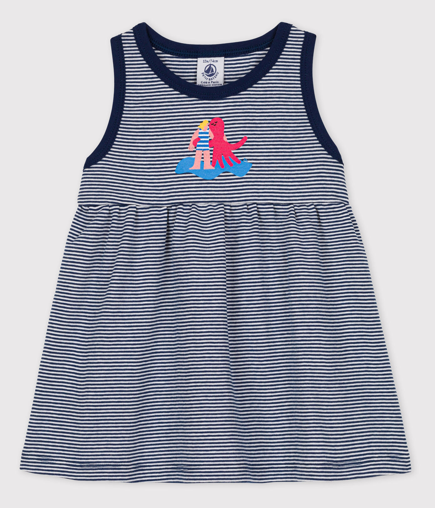 Robe Bébé Petit Bateau x Water Family