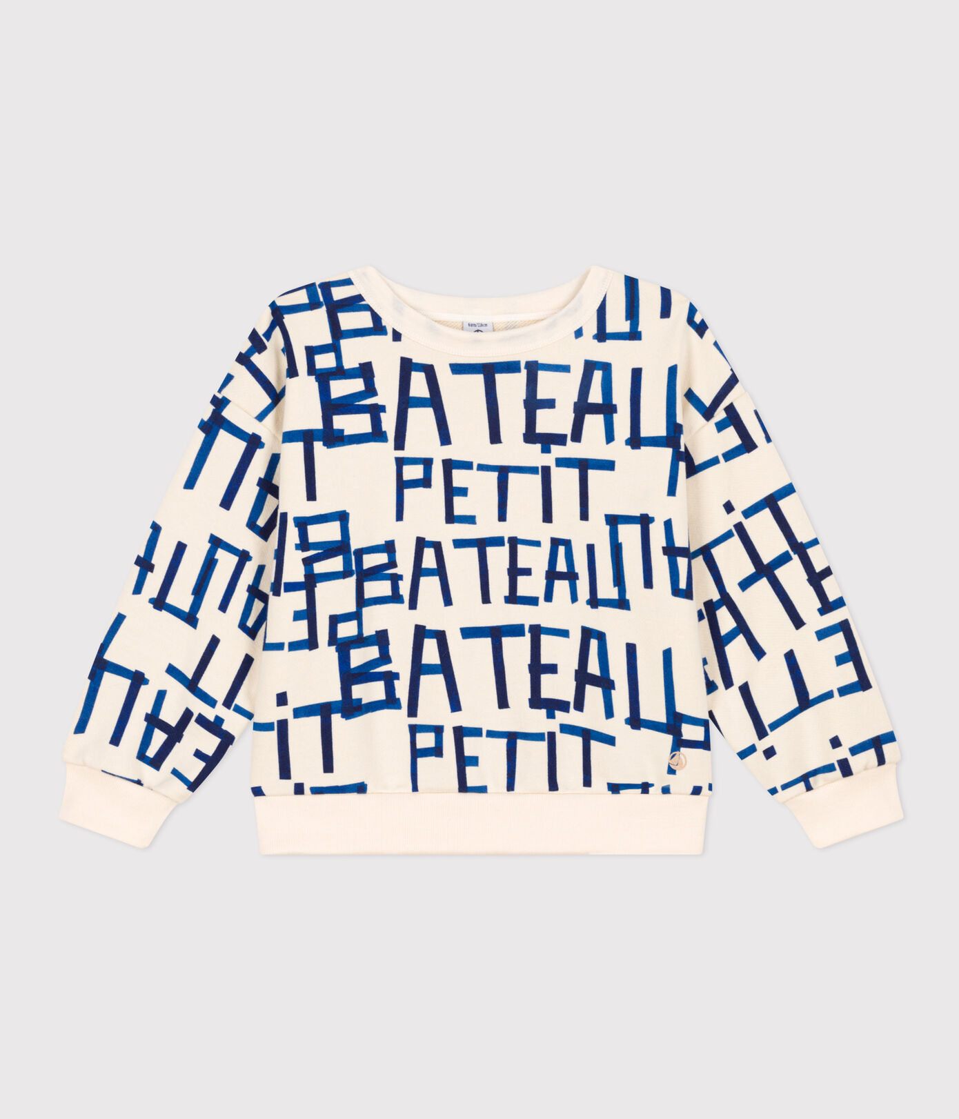 Sweatshirt imprimé en molleton enfant fille / garon