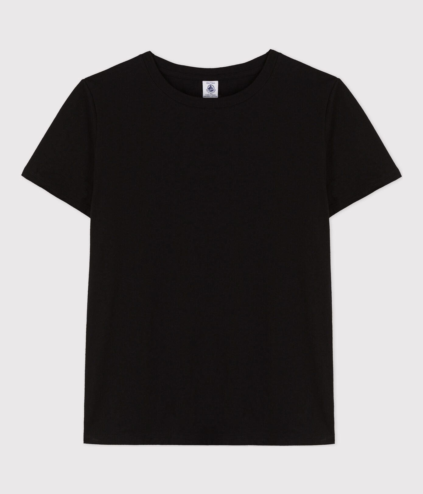 Tee-shirt LE DROIT col rond en coton Femme