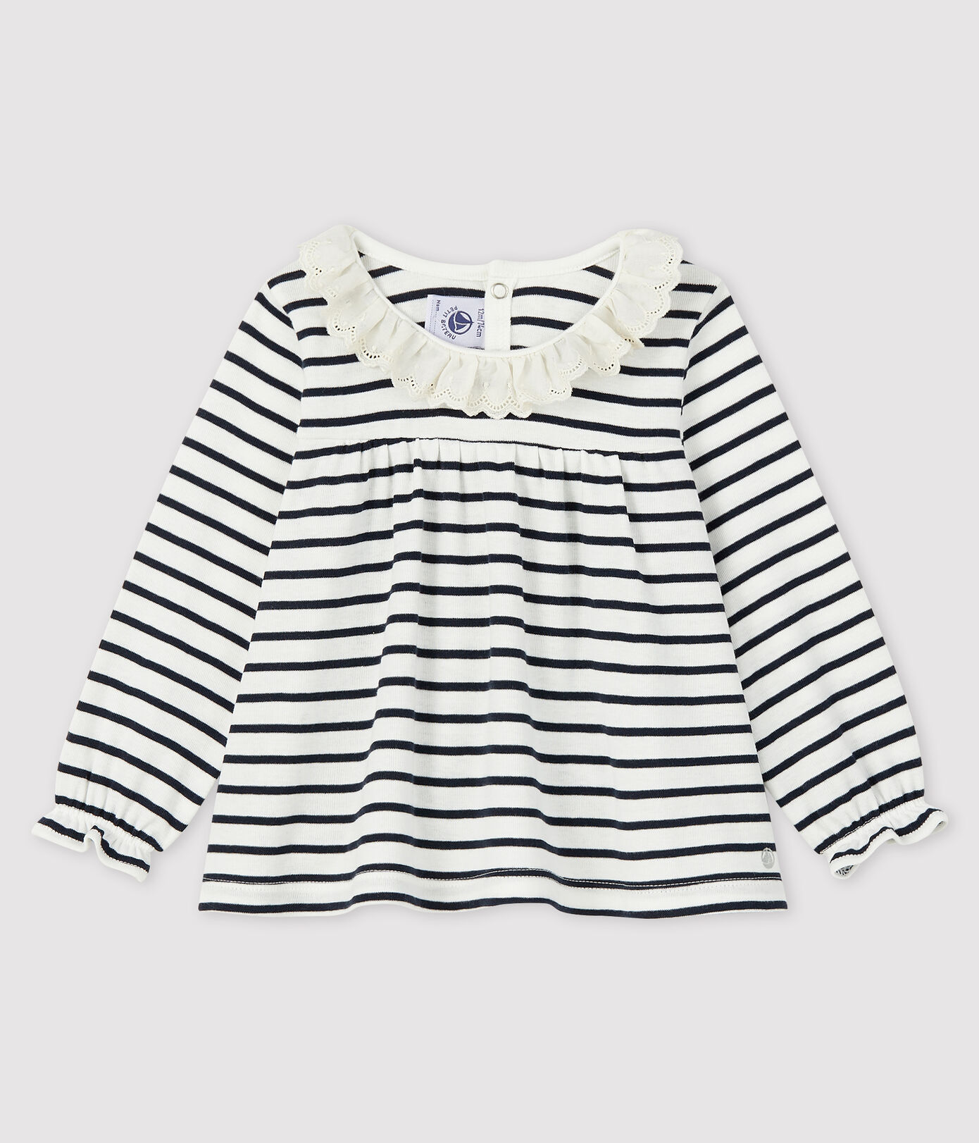 Blouse manches longues bébé fille