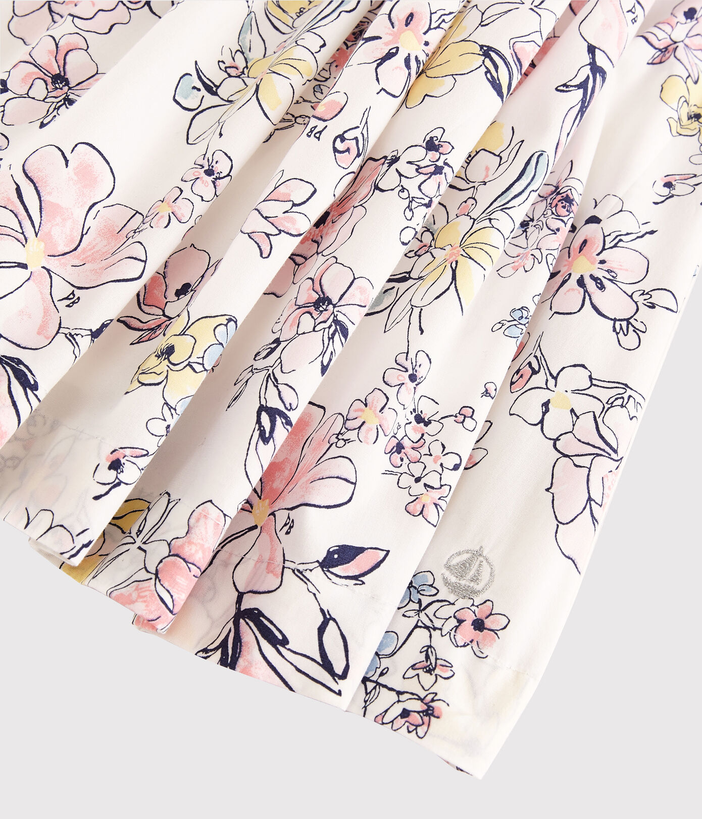 Robe cérémonie en popeline enfant fille