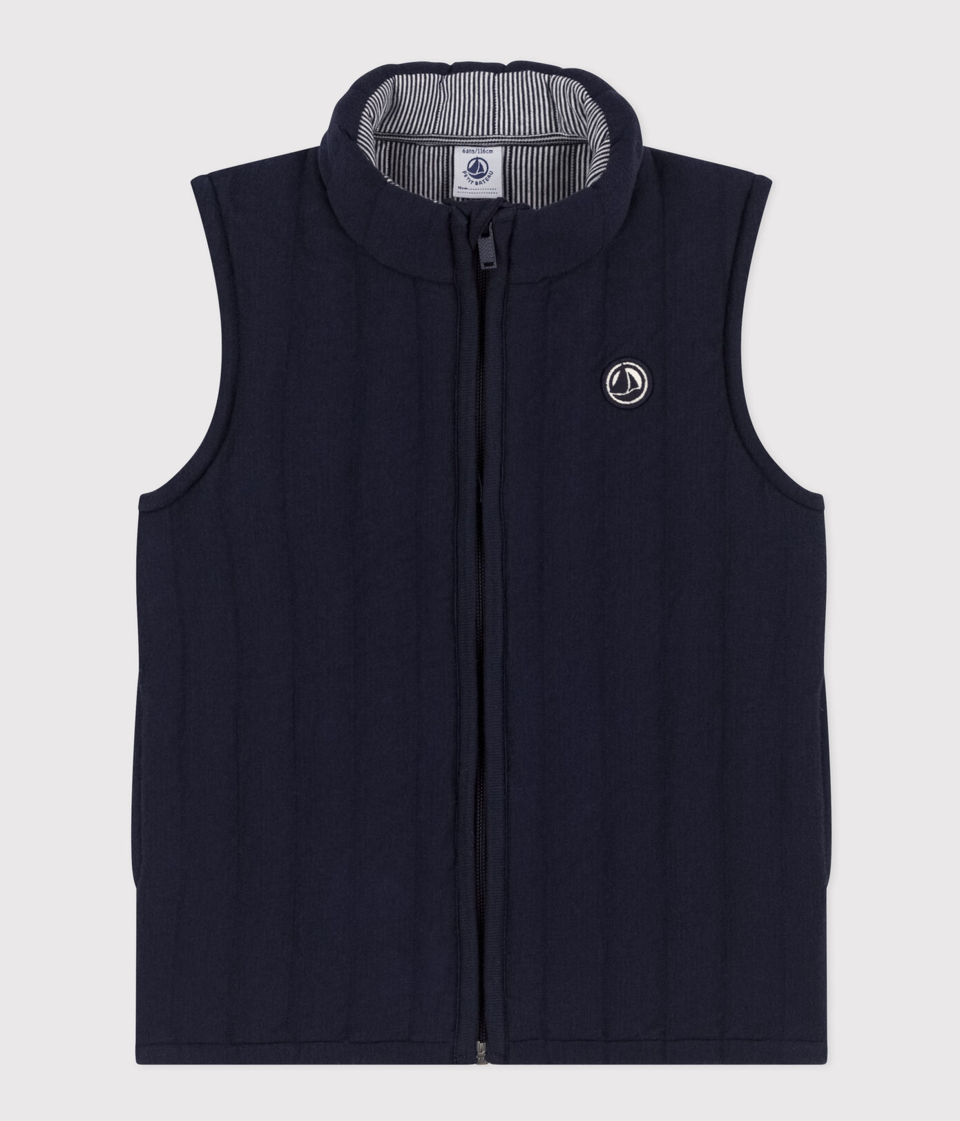 Veste sans manche en tubique enfant fille / garon