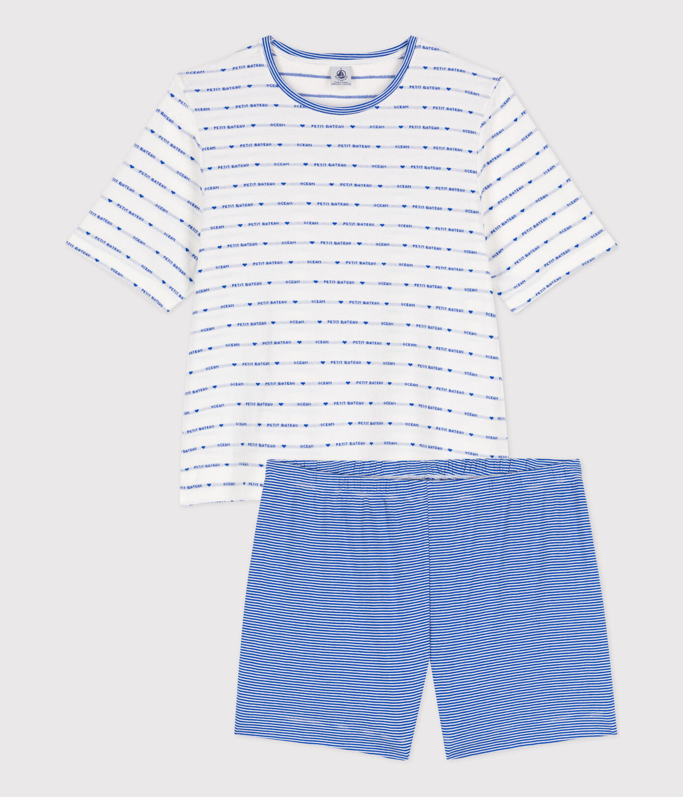 Pyjacourt femme en coton