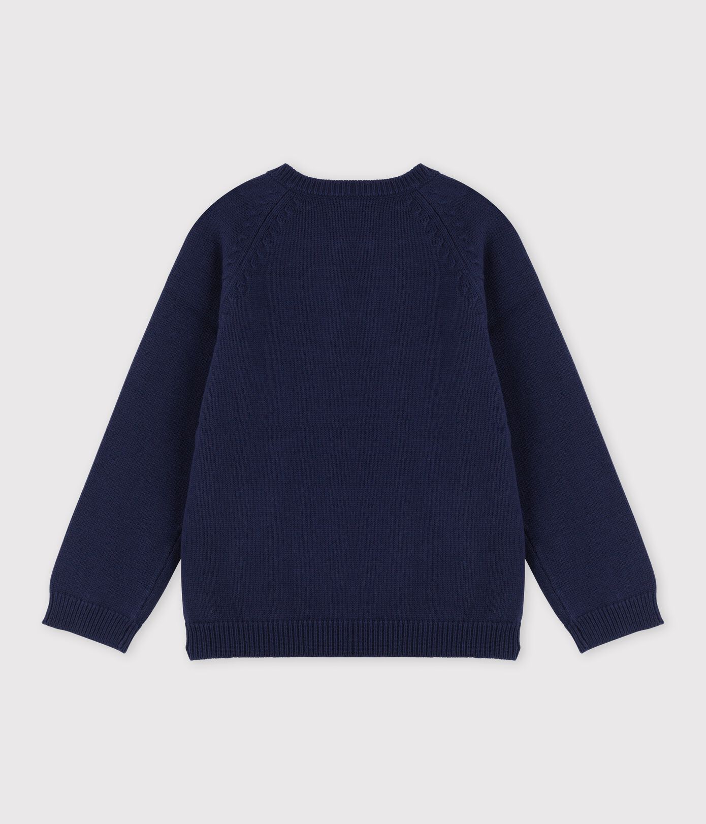 Pull laine et coton enfant garon