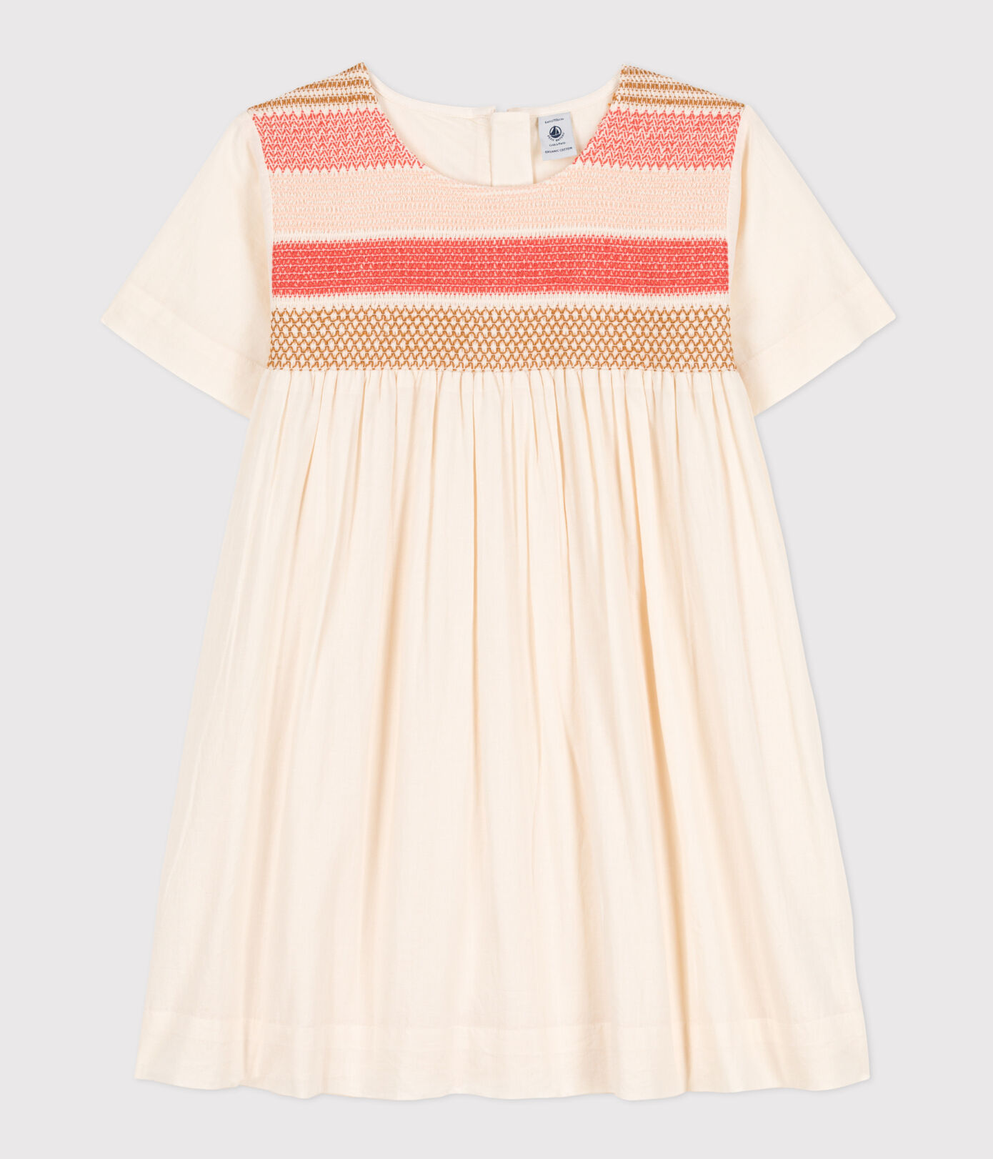 Robe en popeline enfant fille