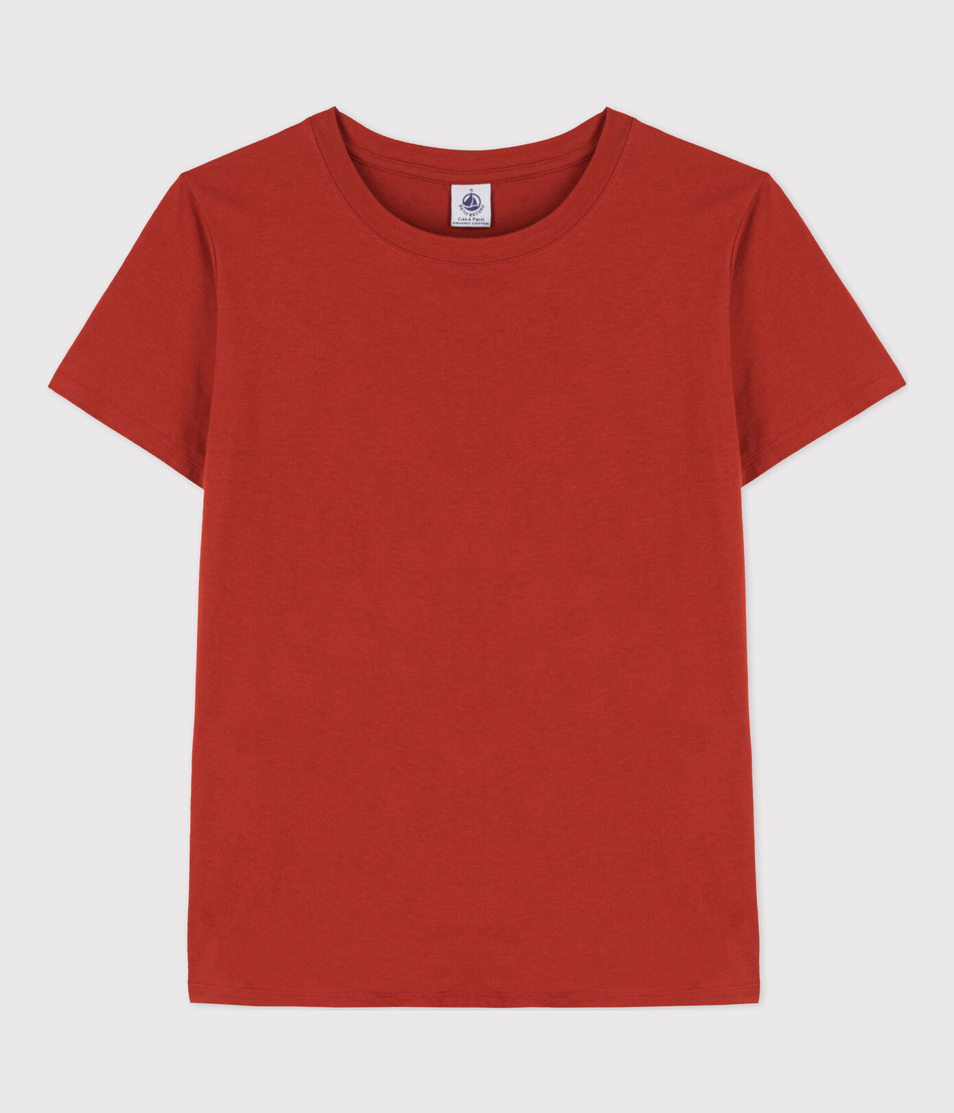 Tee-shirt LE DROIT col rond en coton Femme