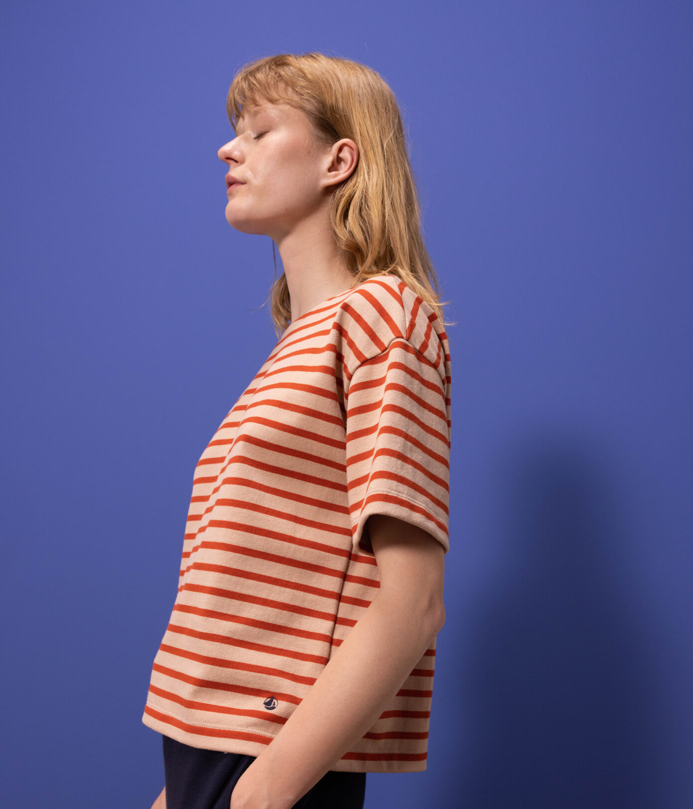 Marinière en coton Femme