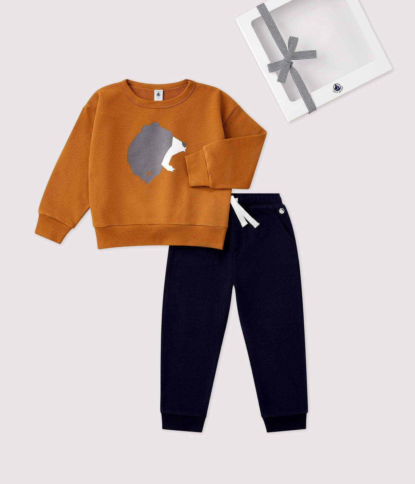 Coffret cadeau sweatshirt et jogging enfant garon