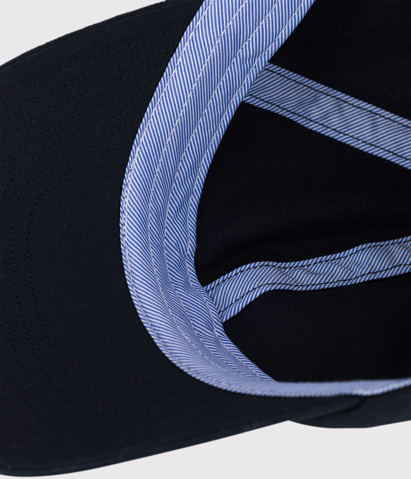 Casquette uni bleu enfant