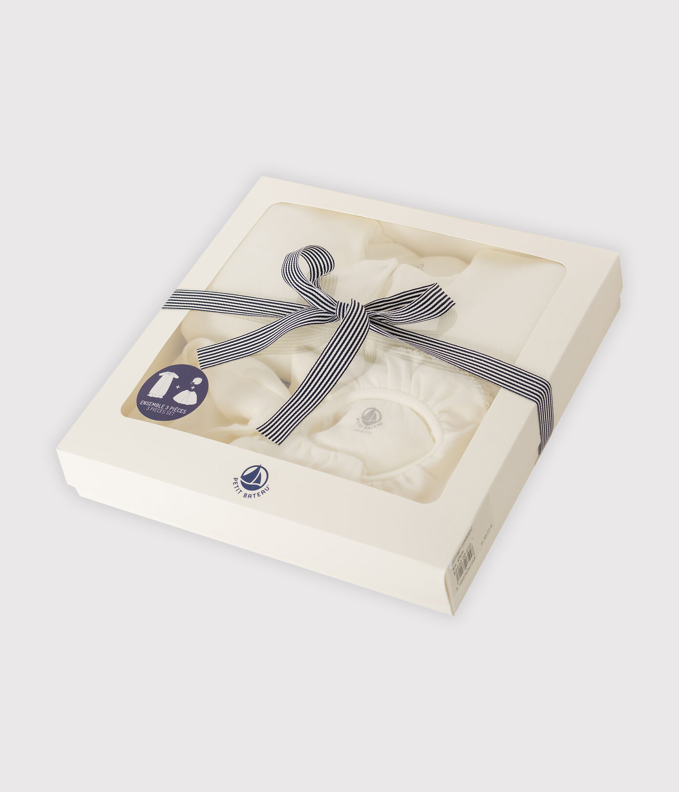 Coffret 3 pièces bébé en tubique