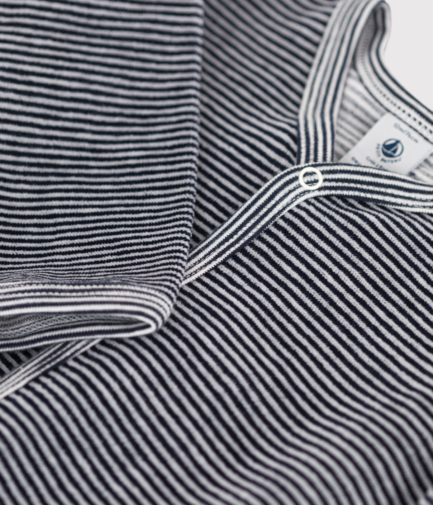 Dors-bien milleraies bébé en velours