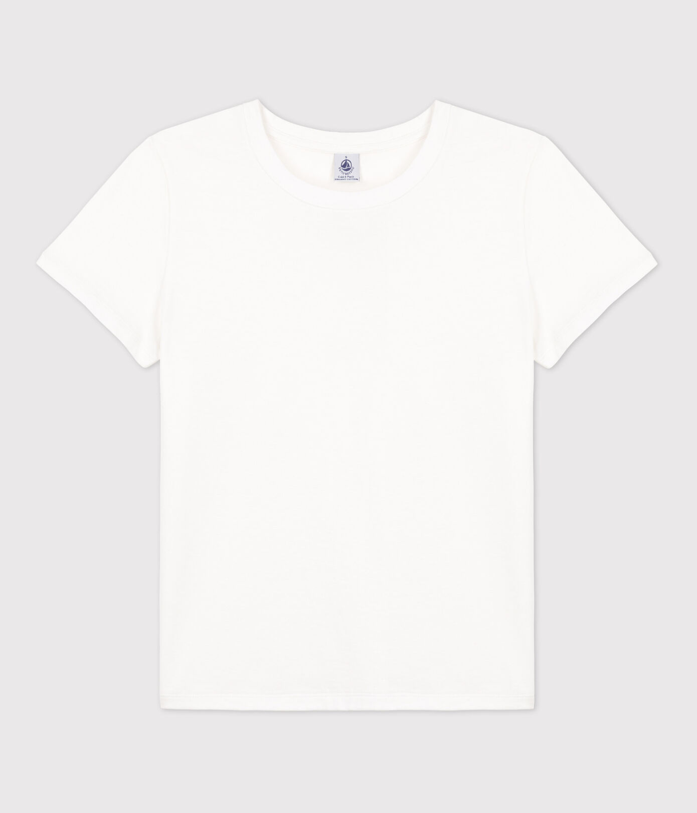 Tee-shirt LE DROIT col rond en coton Femme