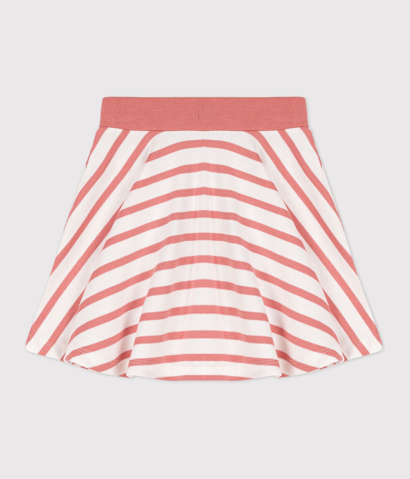 Jupe rayée en coton enfant fille