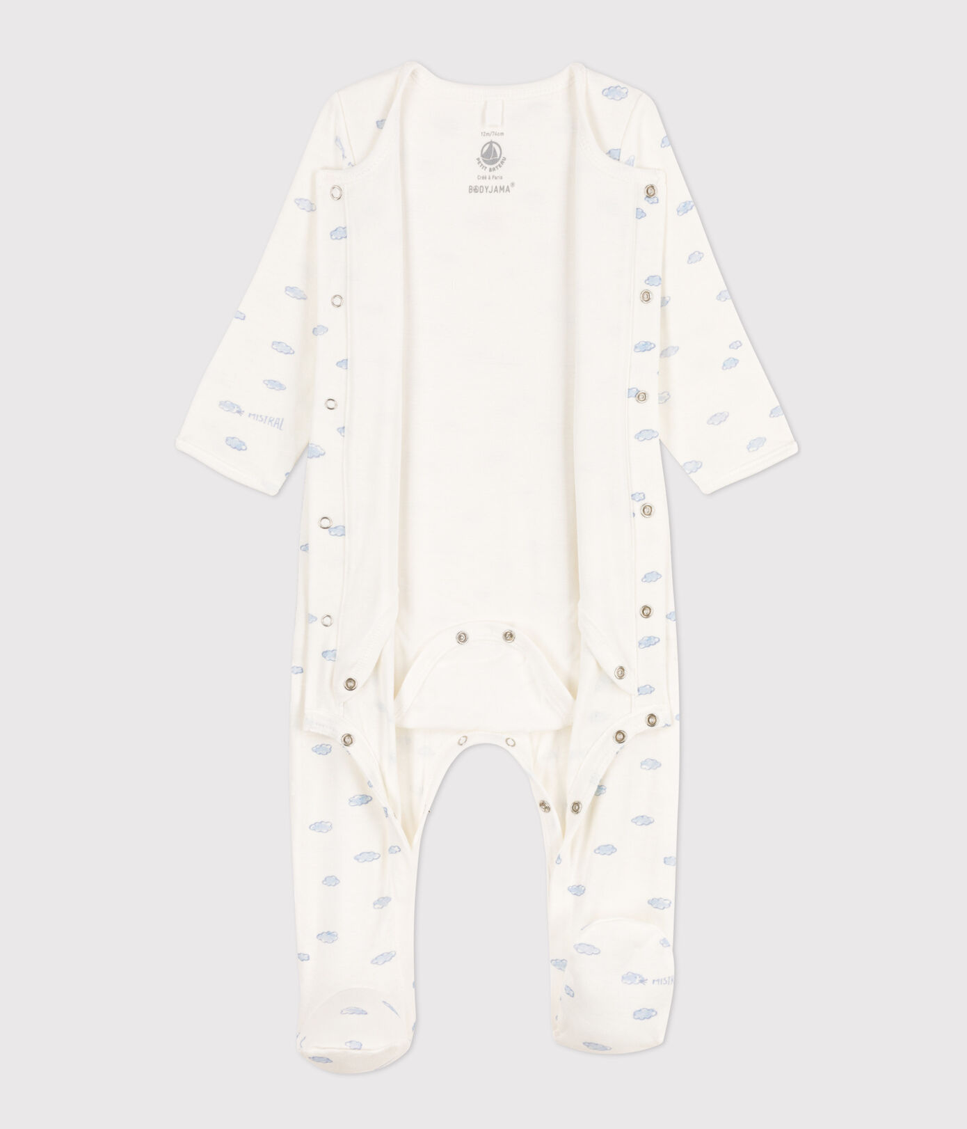 Bodyjama nuages en tubique