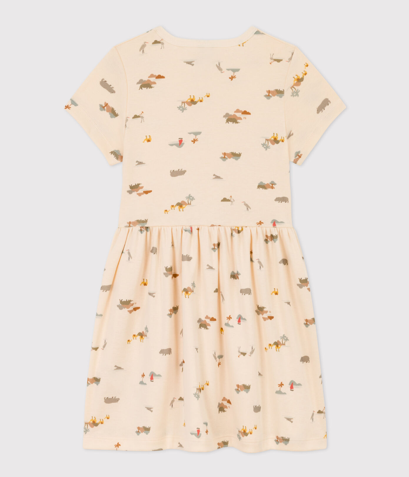 Robe imprimée en coton enfant fille