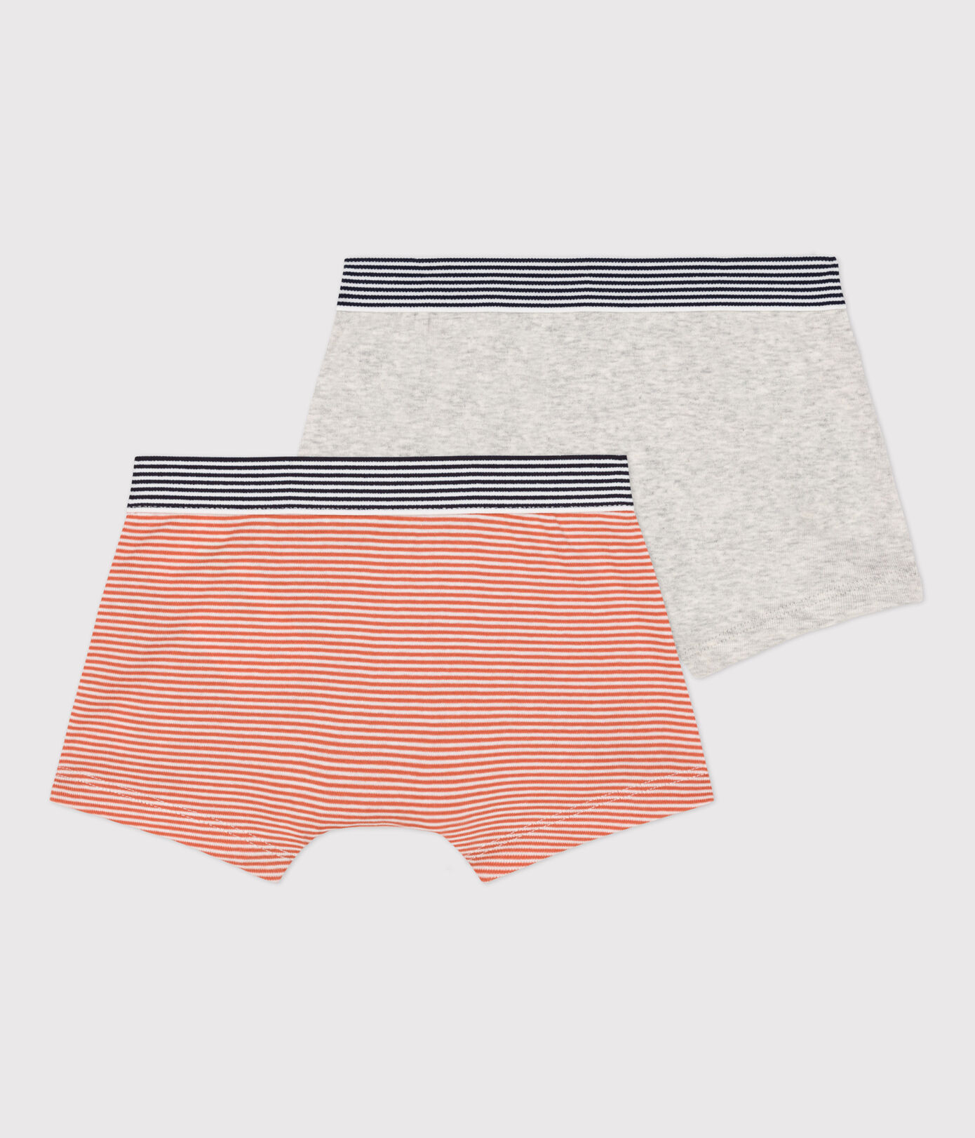 Lot de 2 boxers petit garon en coton