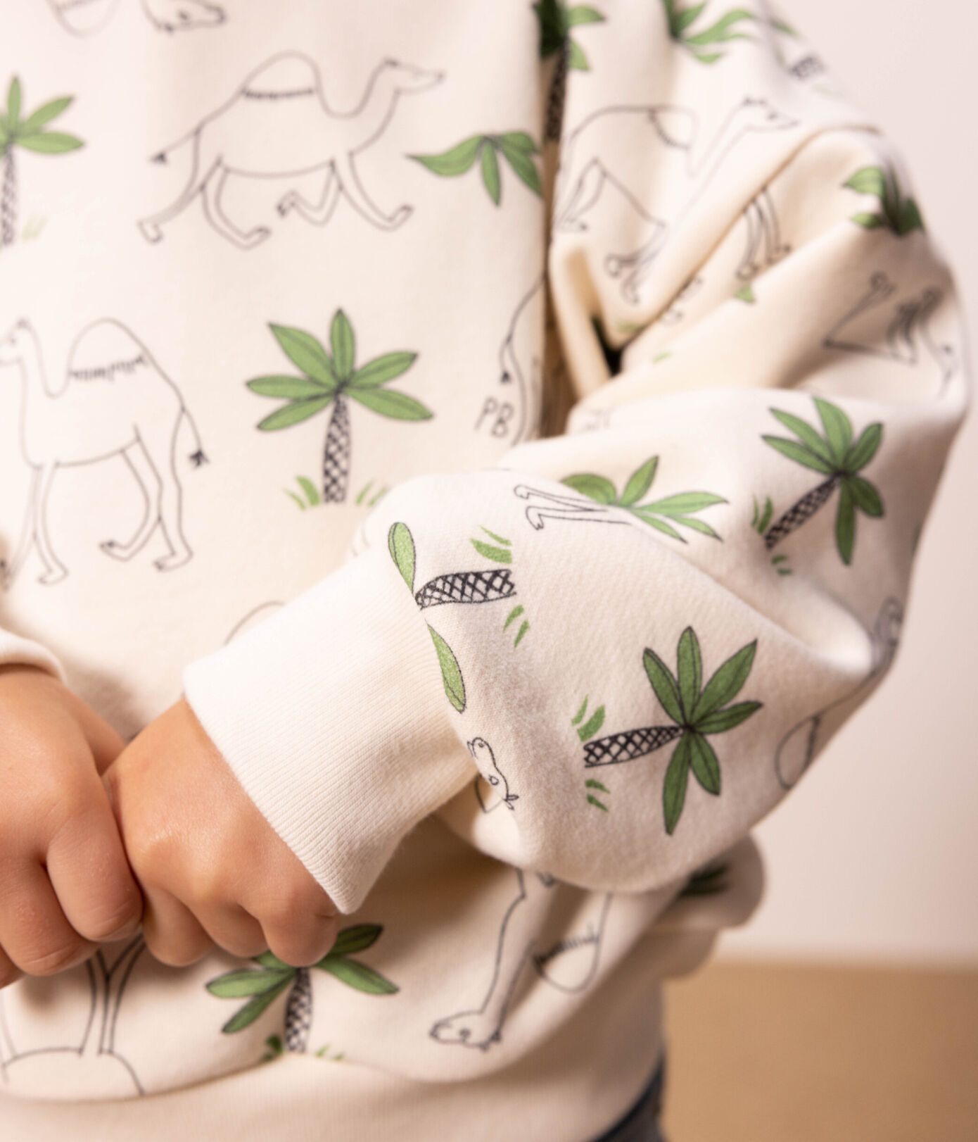 Sweatshirt en molleton enfant fille / garon