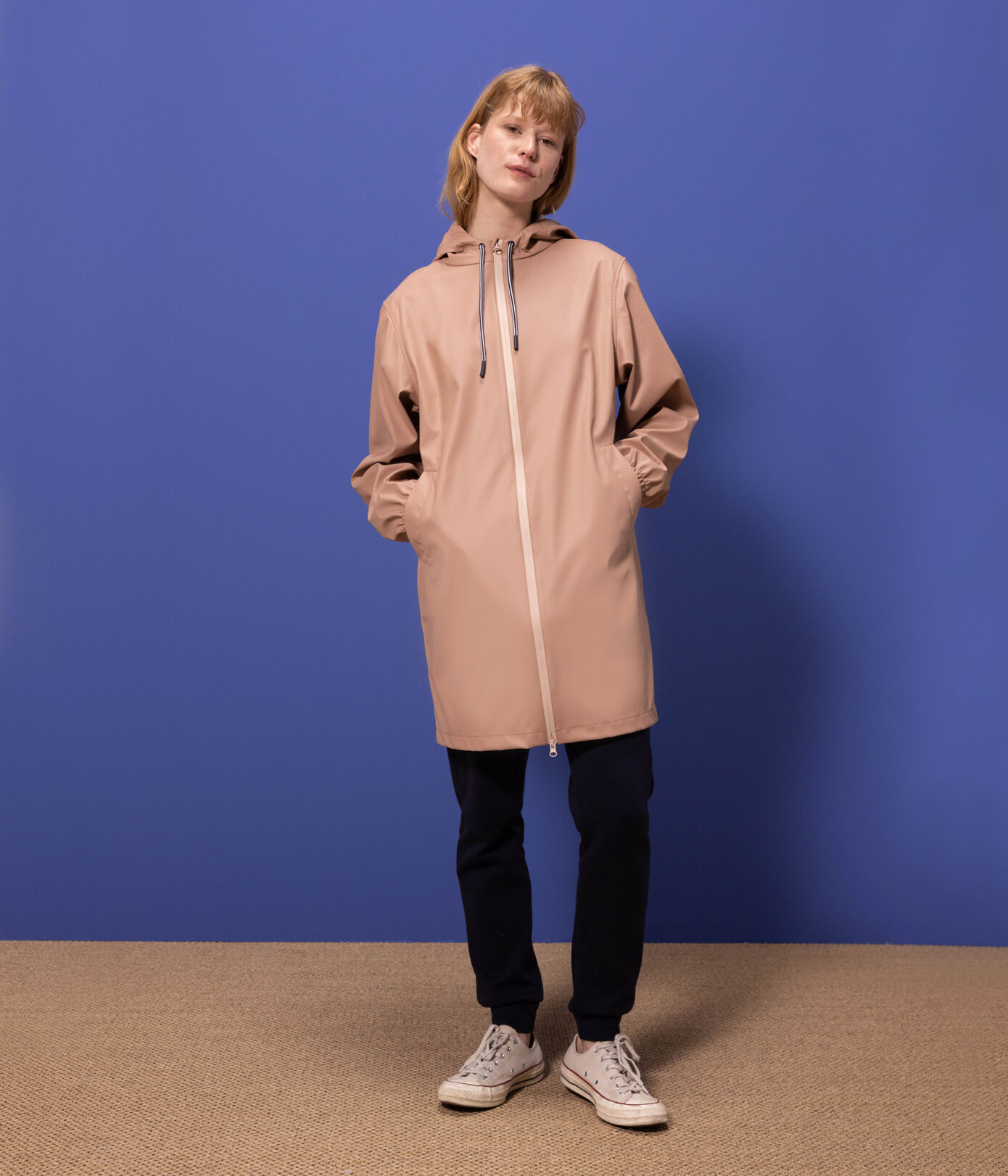 Ciré long et léger en matière recyclée Femme/Homme