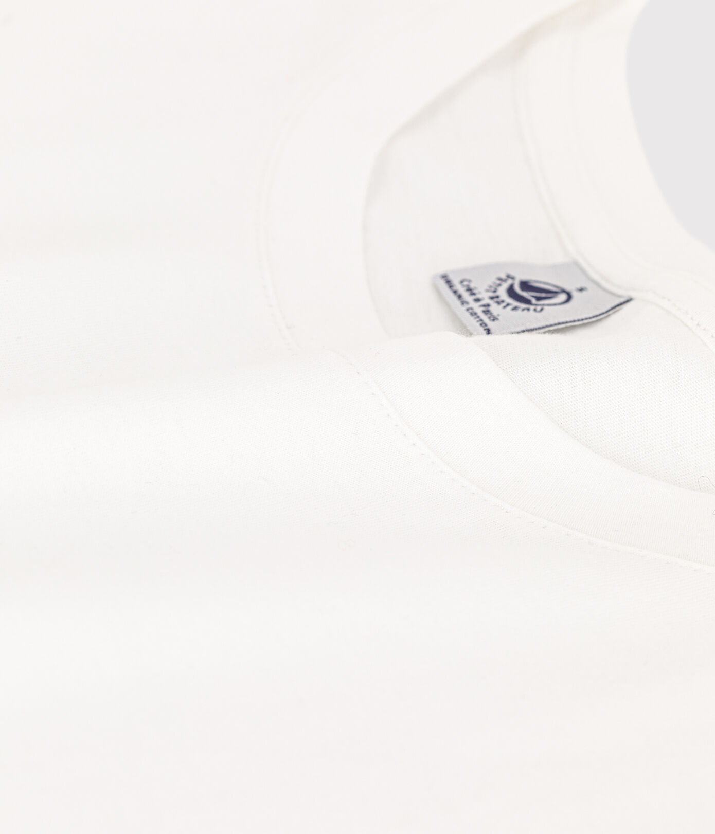 Tee-shirt LE DROIT col rond en coton Femme