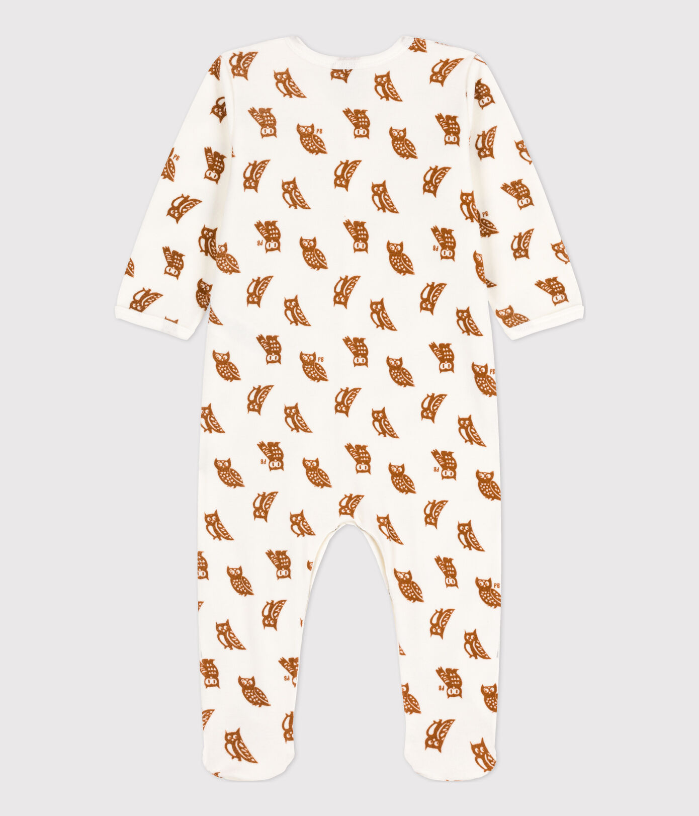 Dors-bien hiboux bébé en velours