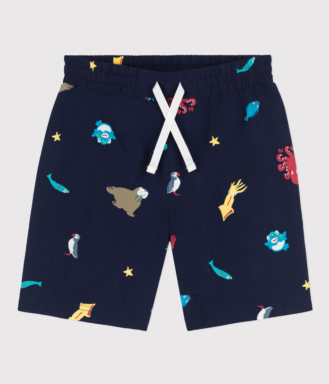 Short de bain recyclé imprimé enfant garon