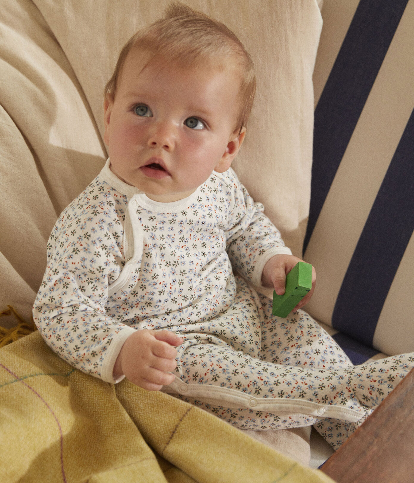 Dors bien imprimé bébé en molleton