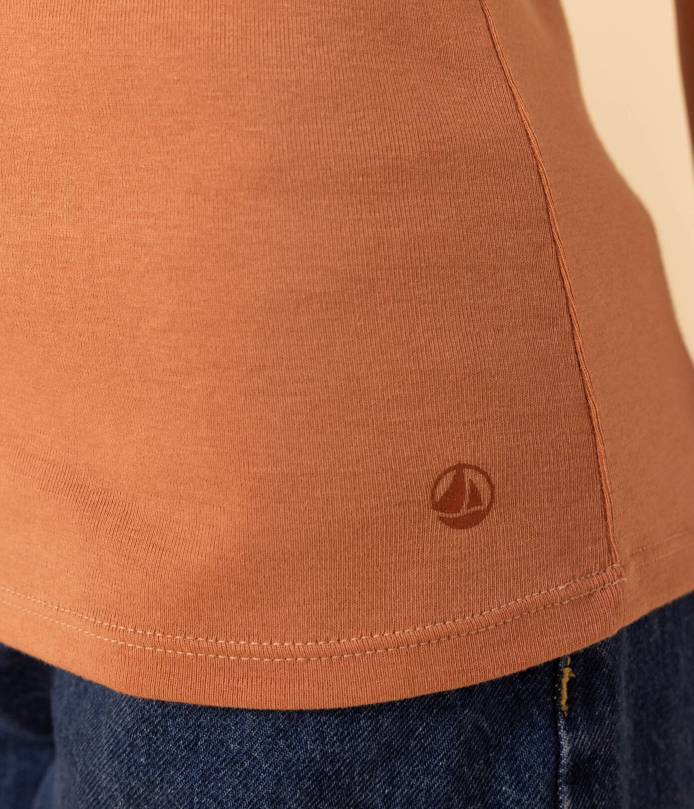 Tee-shirt L'ICONIQUE col rond en coton Femme