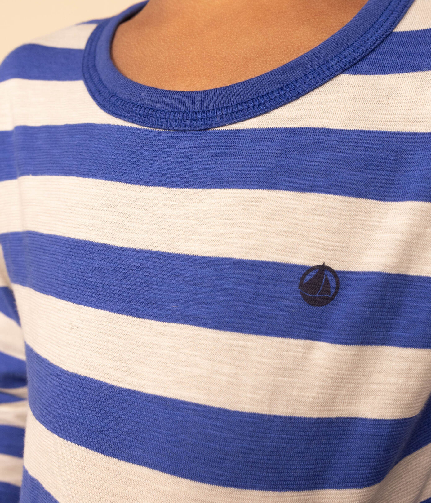 Tee-shirt manches longues en coton enfant garon