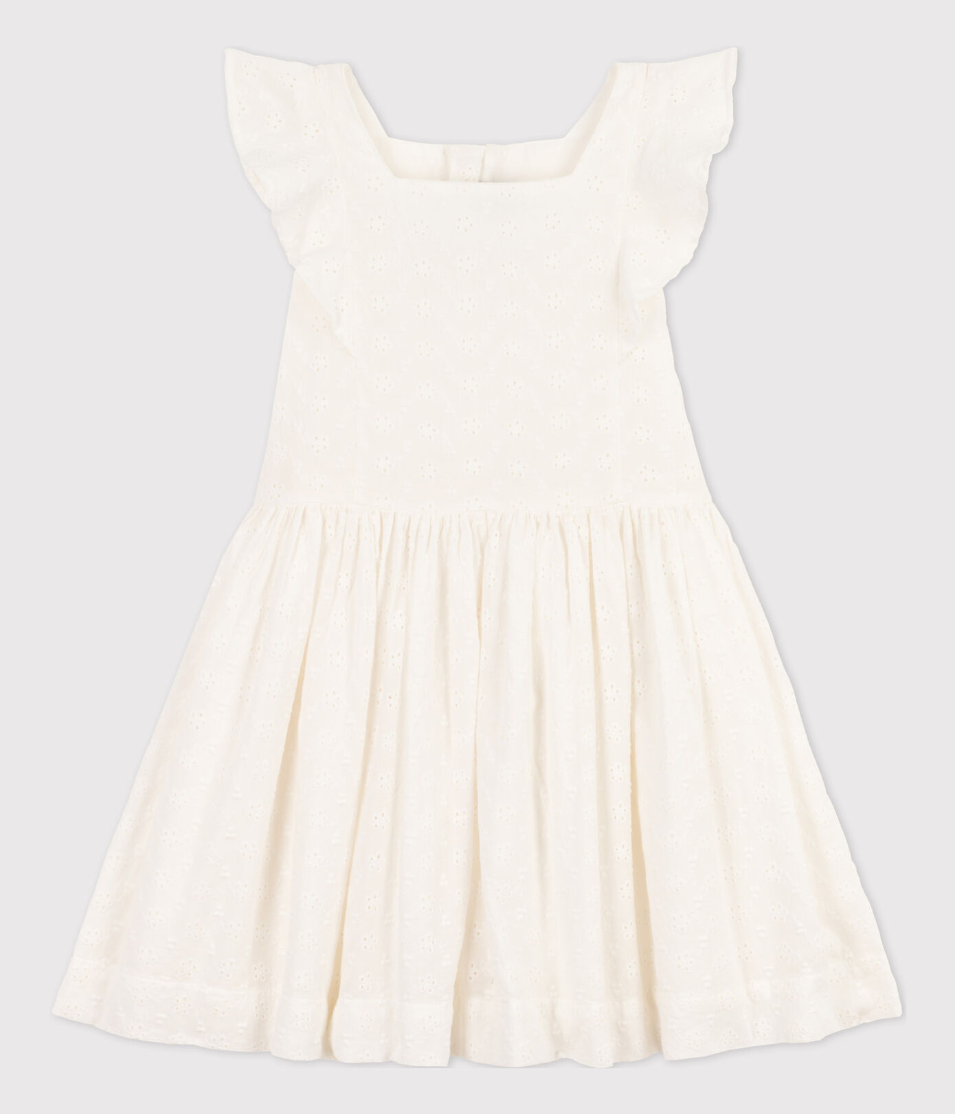 Robe en broderie anglaise enfant fille