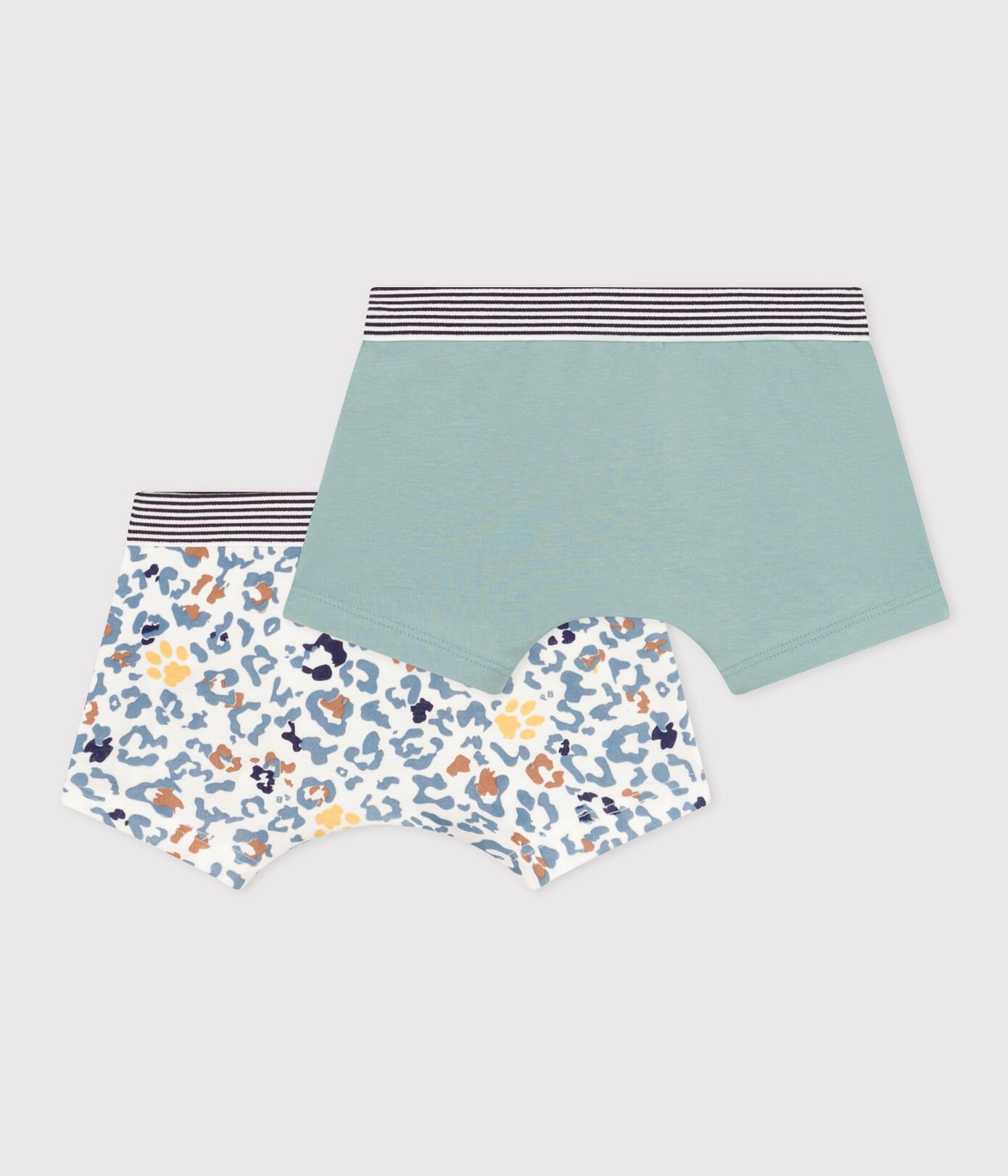 Lot de 2 boxers en coton petit garon