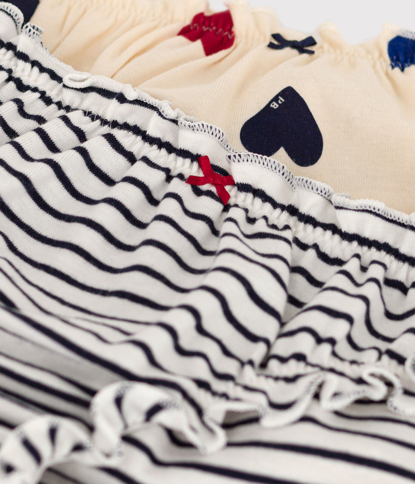 Lot 2 culottes froufrou en coton Femme