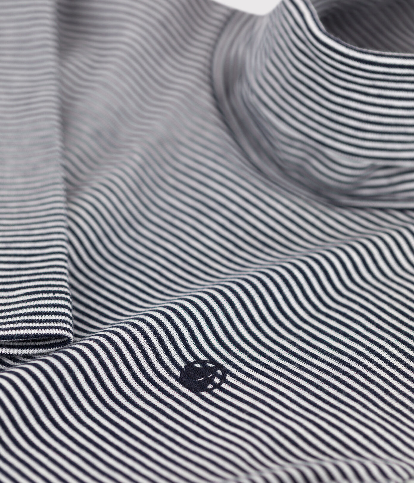 Sous-pull rayé en coton enfant fille / garon