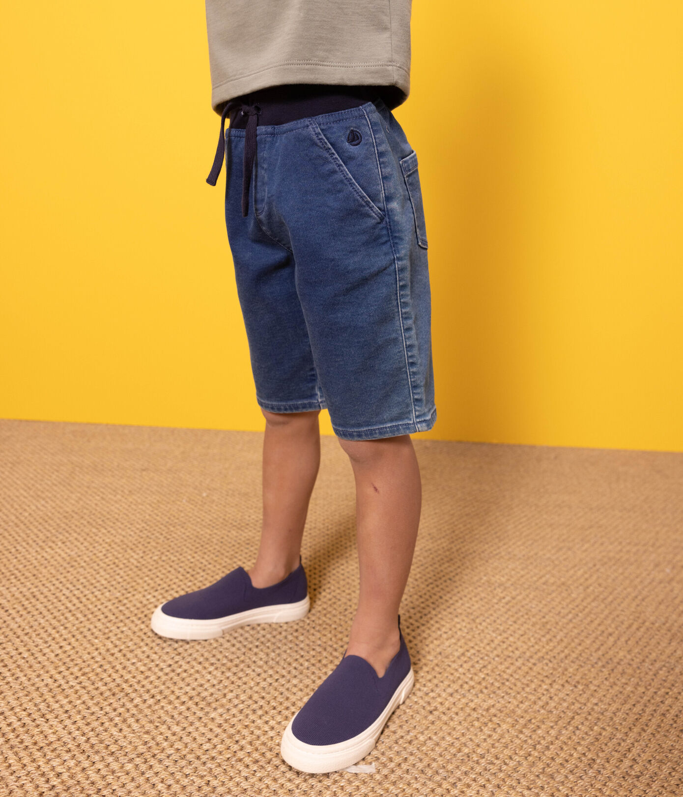 Bermuda denim enfant garon