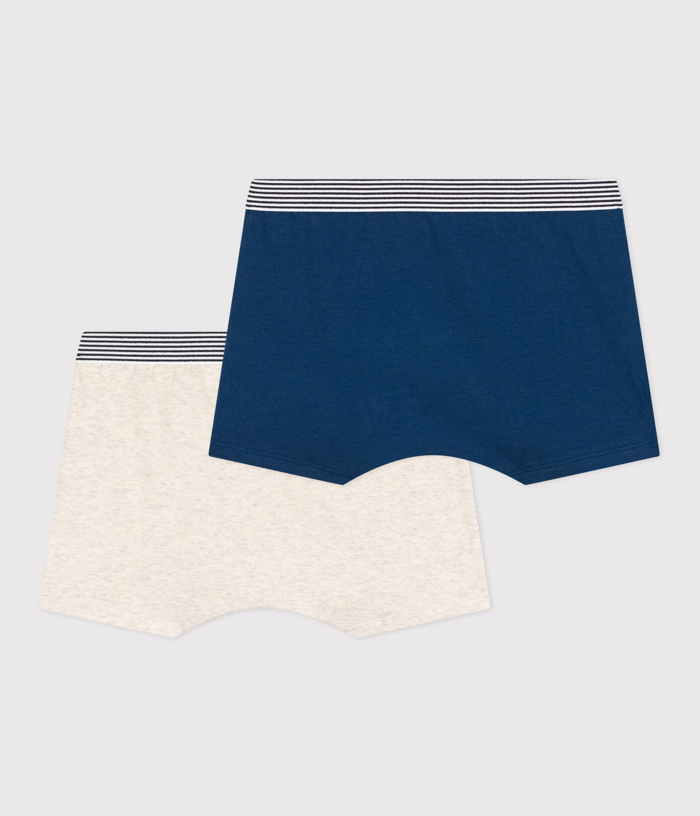 Lot de 2 boxers en coton et élasthanne garon