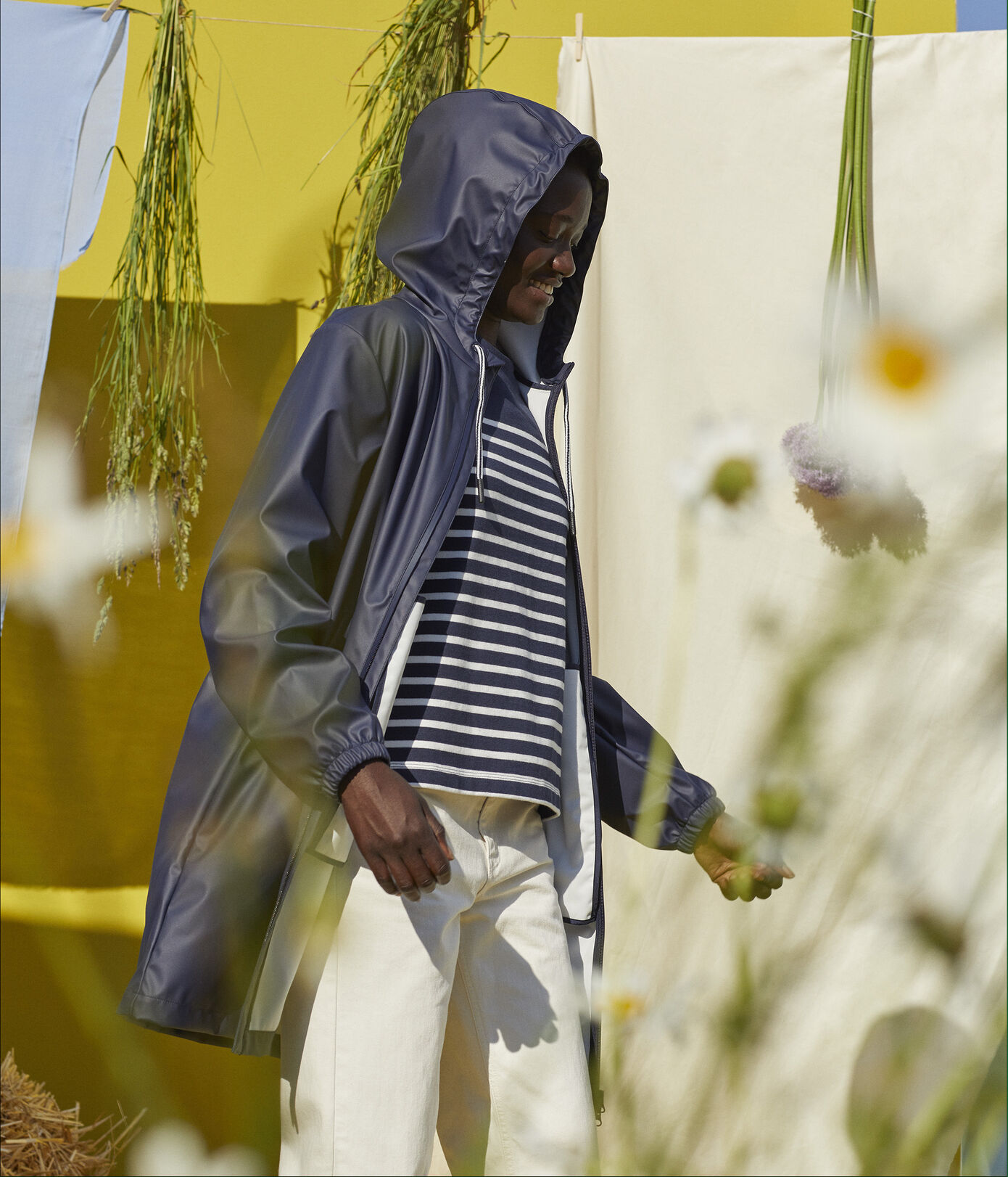 Ciré long et léger en matière recyclée Femme/Homme
