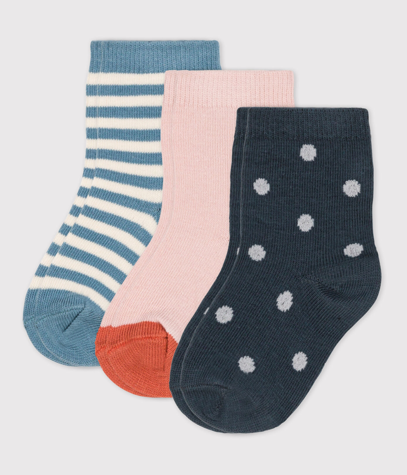 Lot de 3 paires de chaussettes bébé