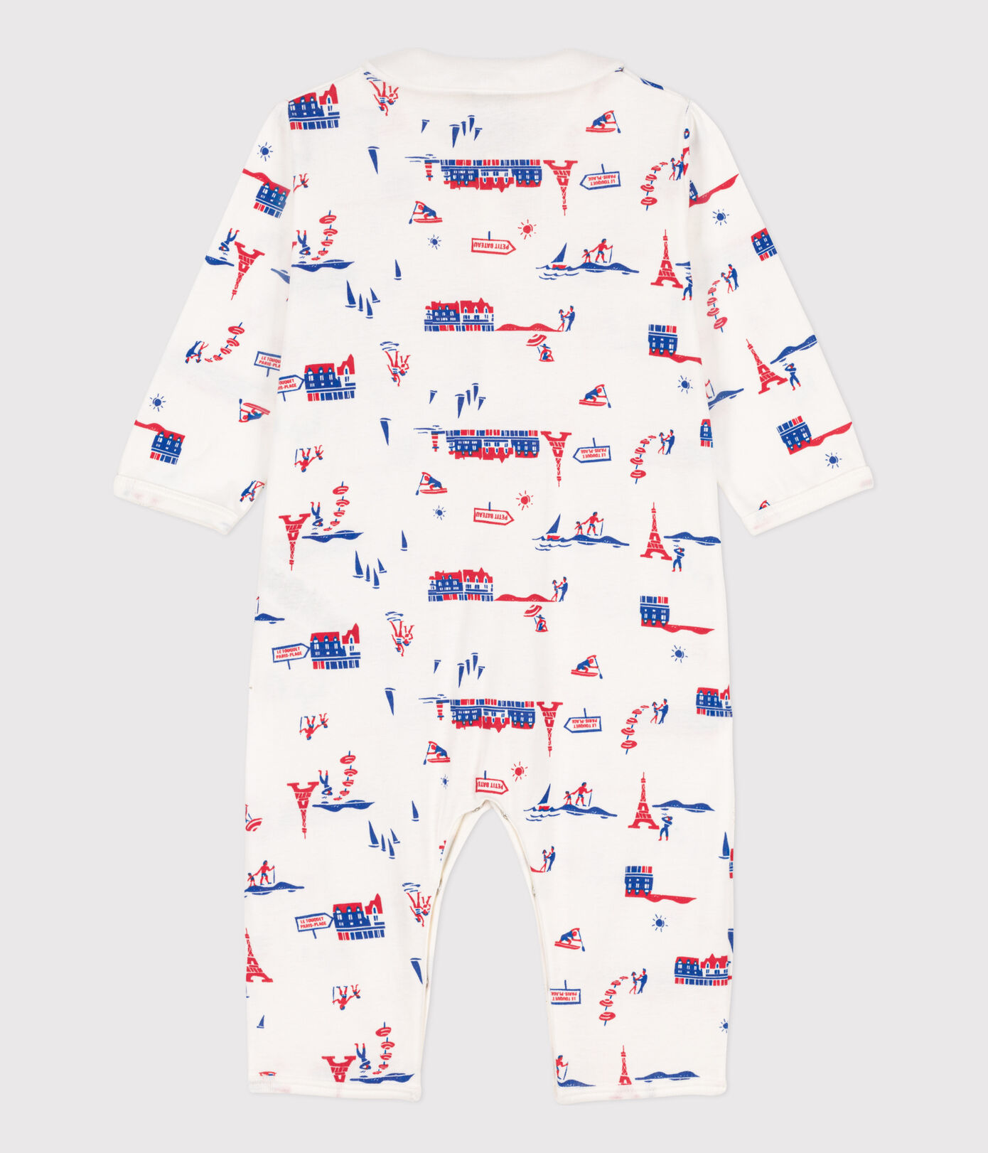 Dors-bien sans pieds Paris en coton