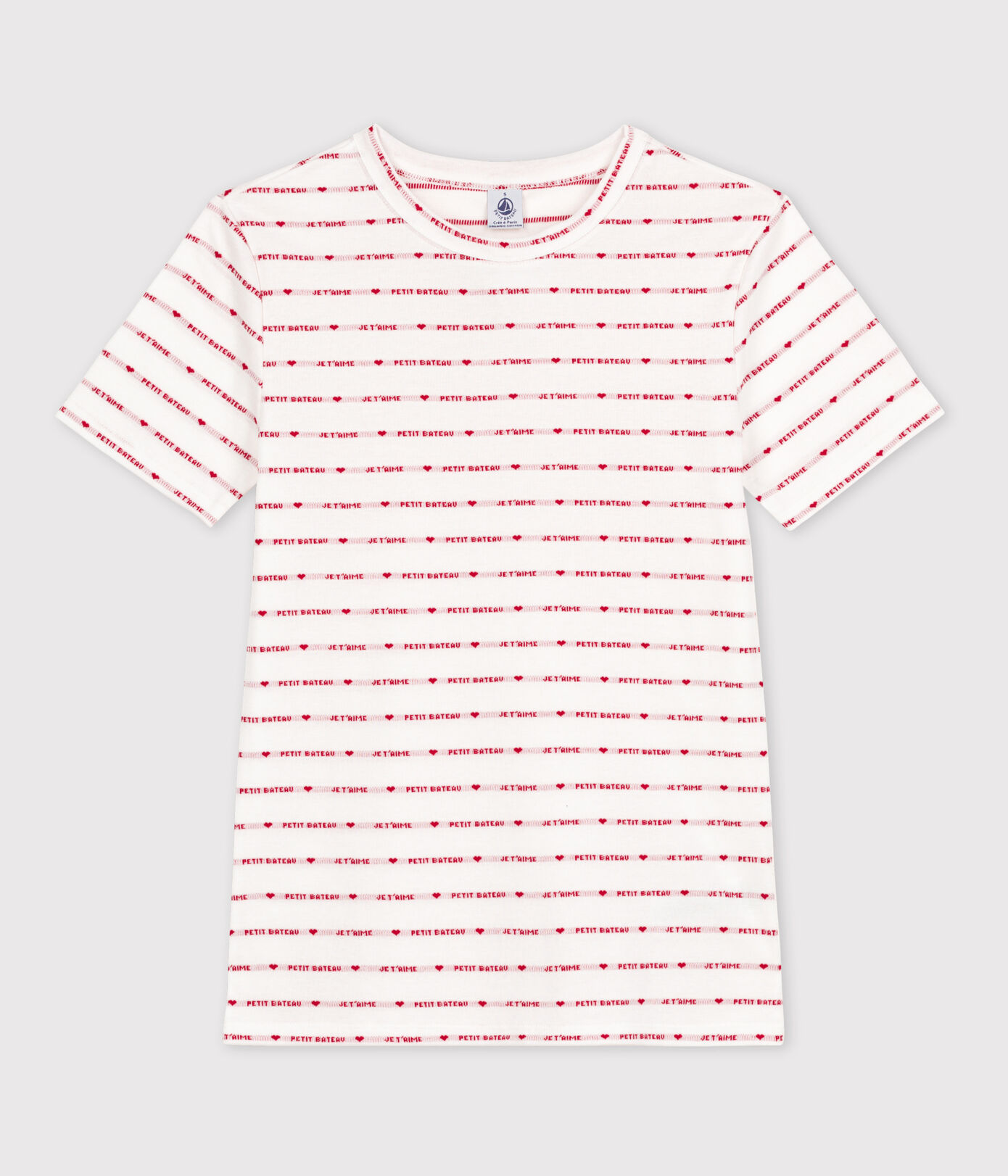 Tee-shirt L'ICONIQUE col rond en coton bio Femme