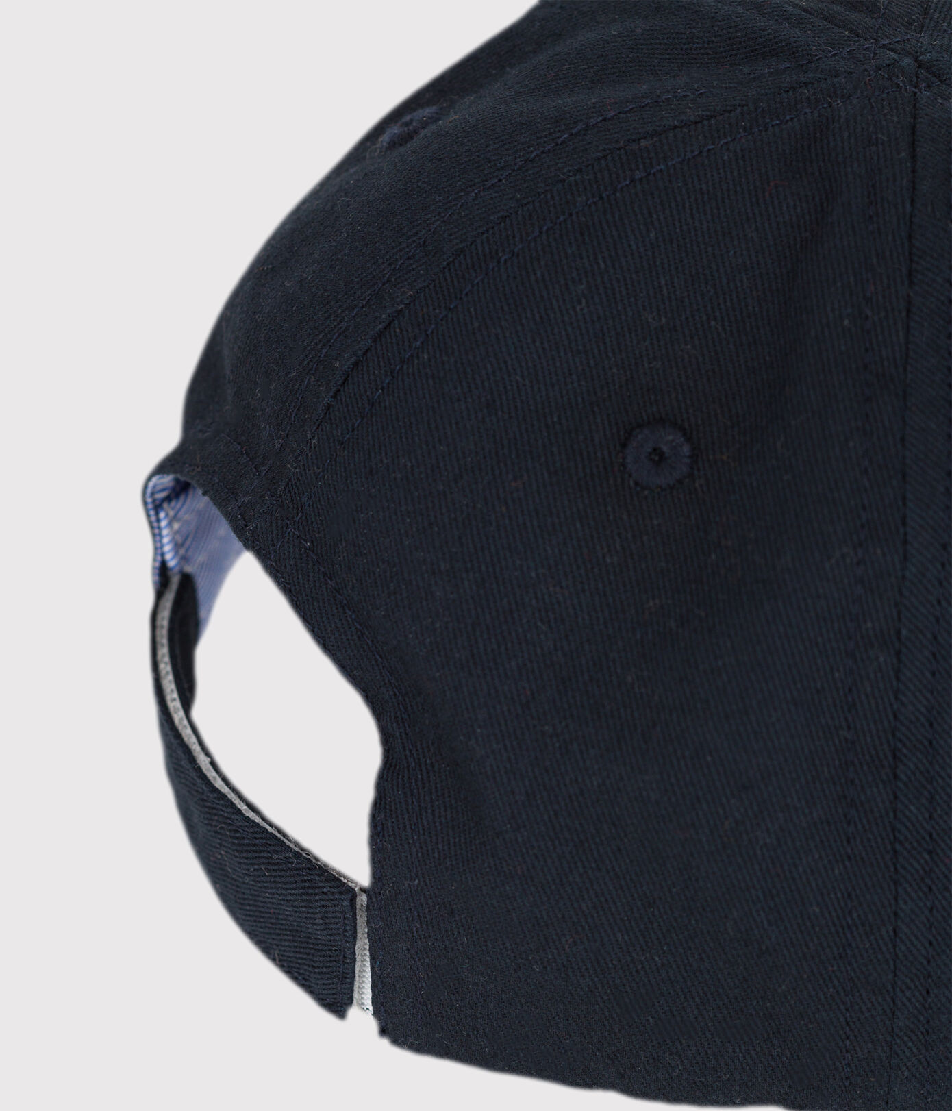 Casquette uni bleu enfant