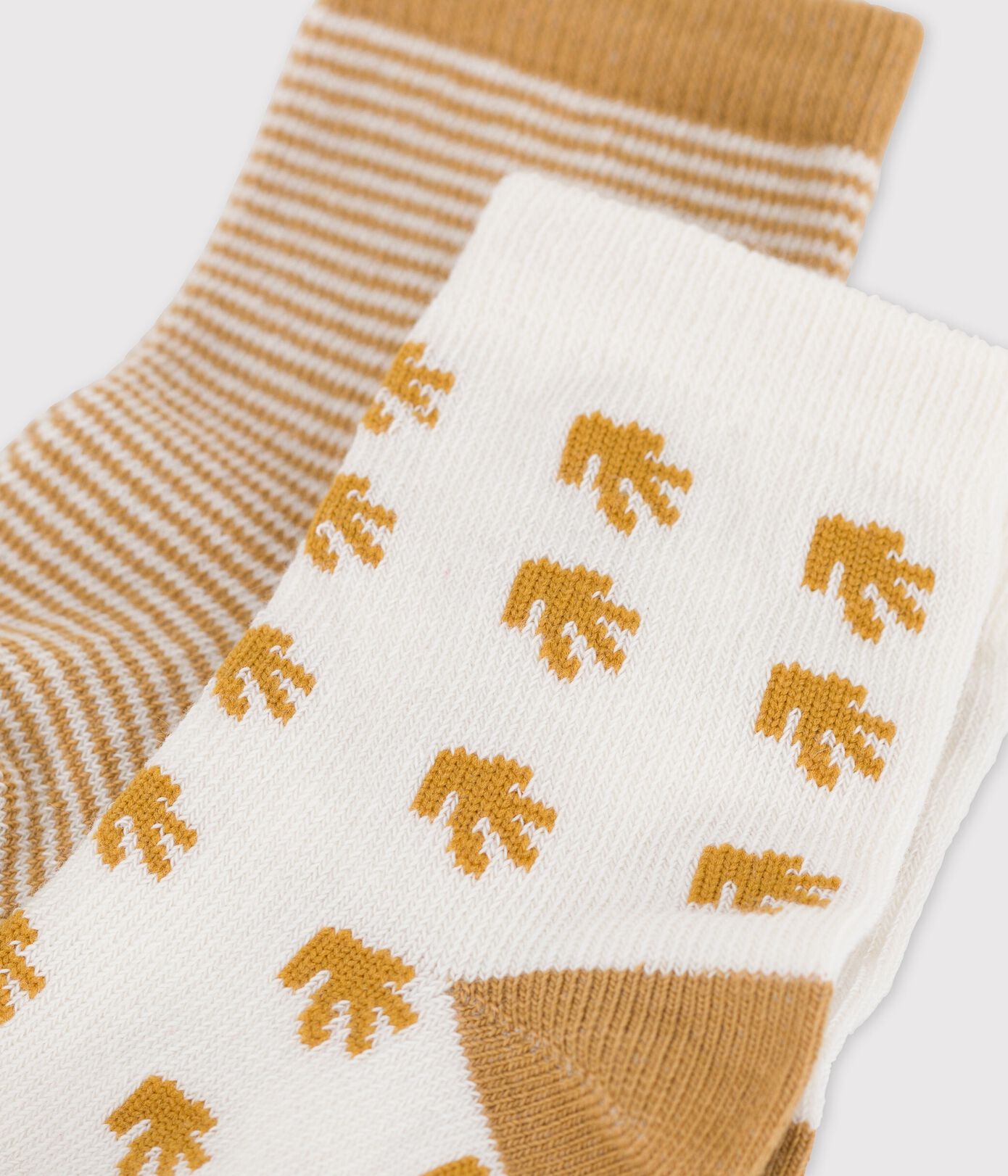 Lot de 2 paires chaussettes bébé