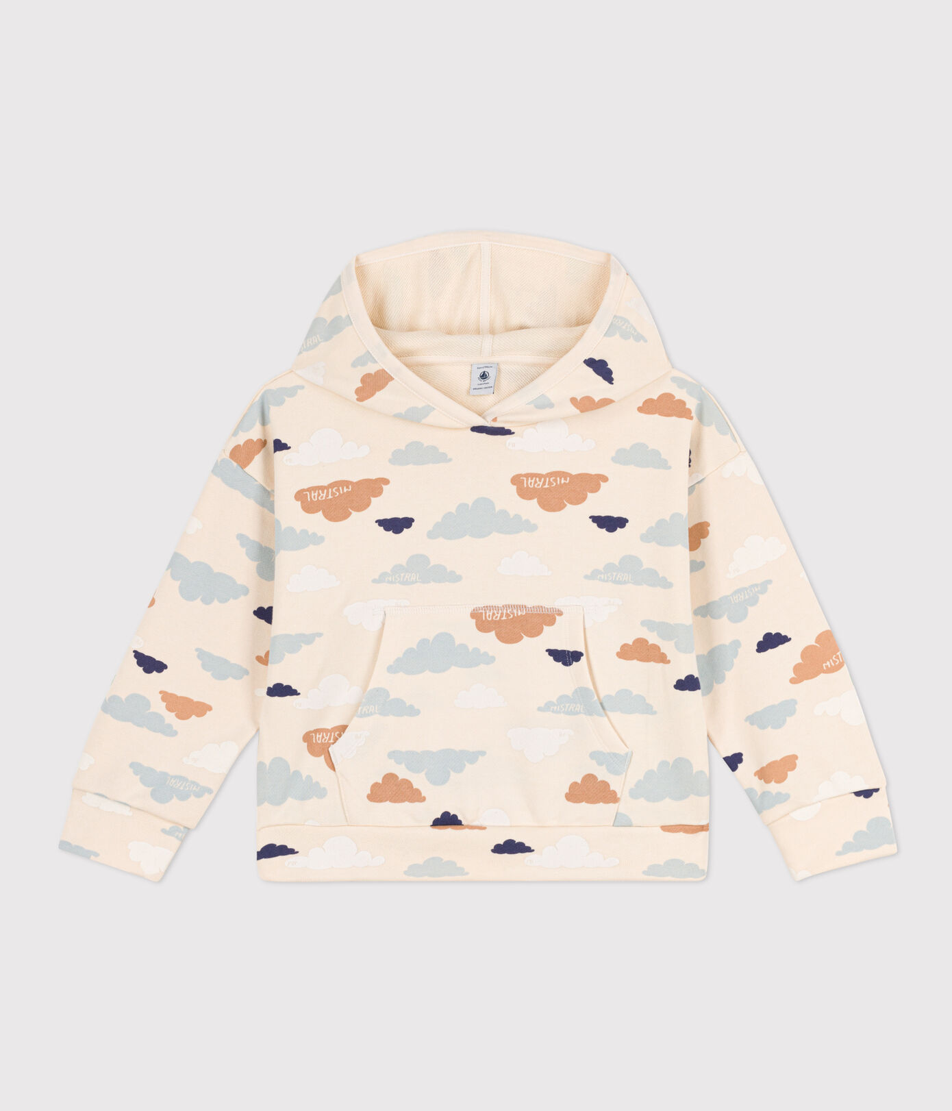 Sweatshirt à capuche en molleton enfant fille