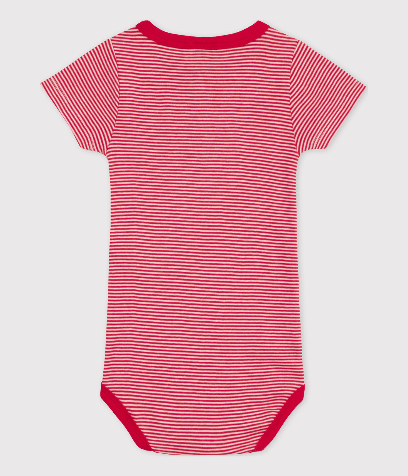 Body manches courtes bébé rayé milleraies en coton