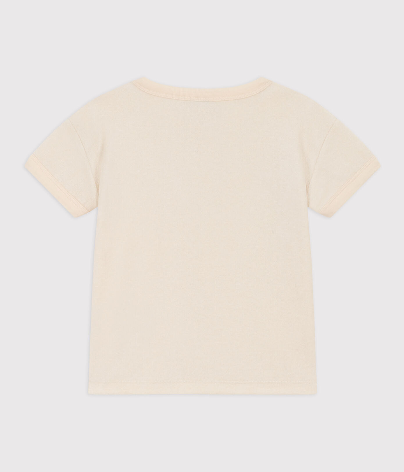 Tee-shirt en bouclette éponge enfant fille/garon