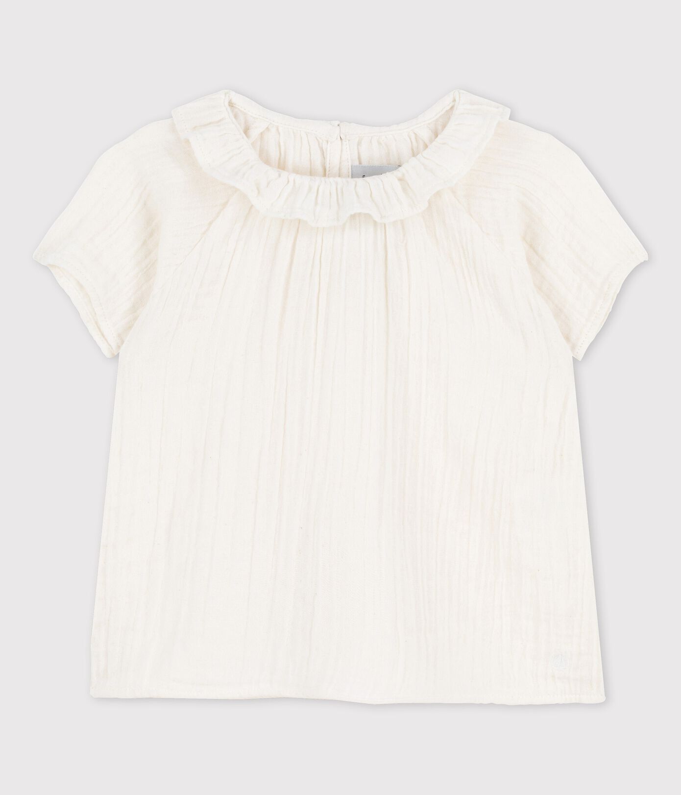 Blouse en gaze de coton bio bébé