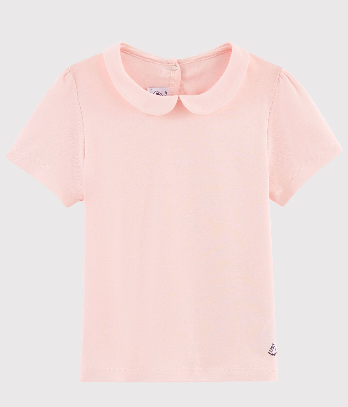 Tee-shirt manches courtes en coton enfant fille