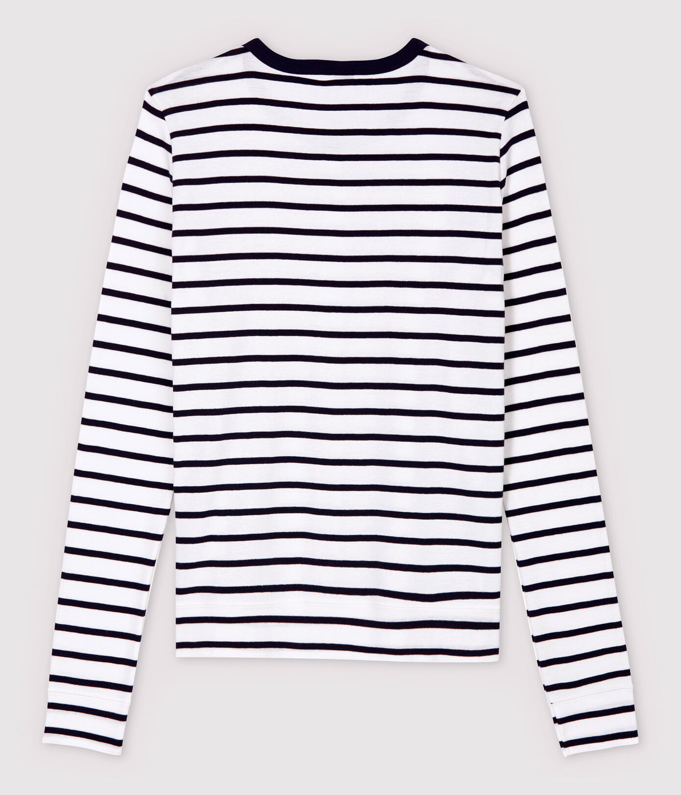 Cardigan iconique en coton rayé Femme